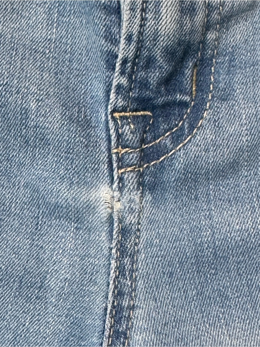 Gap Kids Girls 70s Flare Jeans Size 18 Light Wash Boho Retro Denim With Slit Hem - Picture 5 of 5